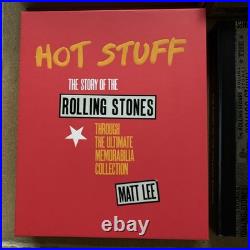 Hot Stuff Story Of Rolling Stones Matt Lee Deluxe Signed Genesis Publications