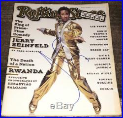 JERRY SEINFELD SIGNED AUTOGRAPH 1994 ROLLING STONE FULL MAGAZINE withEXACT PROOF