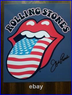 John Pasche Rolling Stones Designer Authentic Signed 8 x 10 Photo Autographed