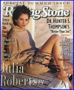 Julia Roberts signed Rolling Stone magazine (1994) Pretty Woman