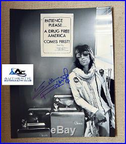 KEITH RICHARDS AUTOGRAPH SIGNED 11x14 PHOTO ROLLING STONES COA