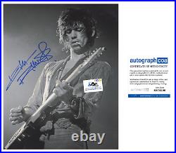 KEITH RICHARDS AUTOGRAPH SIGNED 11x14 PHOTO ROLLING STONES GUITARIST ACOA
