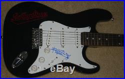 KEITH RICHARDS AUTOGRAPHED GUITAR (ROLLING STONES) With GLOBAL COA