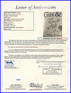 KEITH RICHARDS. Gus & Me. Signed First Edition. JSA LOA. THE ROLLING STONES