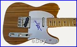 KEITH RICHARDS Rolling Stones Autograph Signed Telecaster Guitar PSA DNA SUPERB