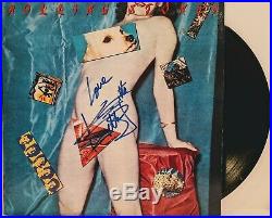 KEITH RICHARDS Signed Autograph LP Cover THE ROLLING STONES Vinyl Record JSA LOA
