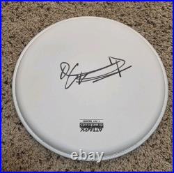 KEITH RICHARDS Signed Drumhead ROLLING STONES Autographed