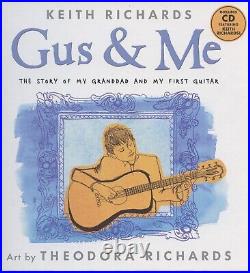 KEITH RICHARDS. Signed Hard Cover First Edition. Gus & Me Rolling Stones JSA LOA