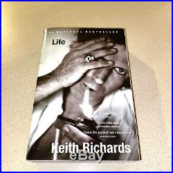 KEITH RICHARDS signed autographed LIFE AUTOBIOGRAPHY BOOK ROLLING STONES BECKETT
