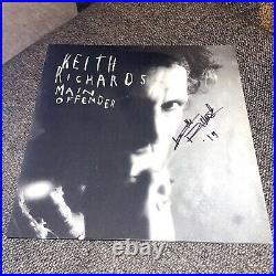 KEITH RICHARDS signed autographed MAIN OFFENDER STONES BECKETT BAS COA AB02500