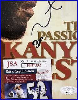 Kanye West Signed Photo 11x14 Music Autograph Rolling Stone Hip Hop Kim K JSA 2