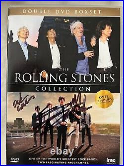 Keith Richard's Signed The Rolling Stones Collection DVD Cover