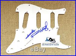 Keith Richards Autograph Signed Guitar Pickguard Scratchplate Rolling Stones Coa