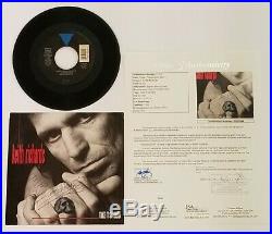 Keith Richards Autograph Signed Take It So Hard Record Sleeve Rolling Stones JSA