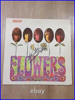 Keith Richards Guitarist Autographed Signed Flowers Rolling Stones Lp Record