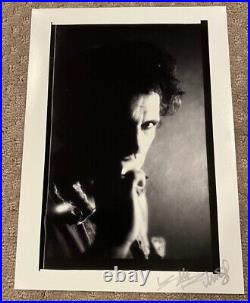Keith Richards HAND SIGNED LITHOGRAPH Rolling Stones 9.5x13 Poster 1 OF 100