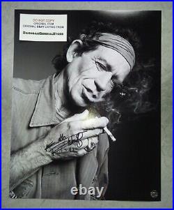 Keith Richards Hand Signed Autograph 11x14 Photo COA Rolling Stones