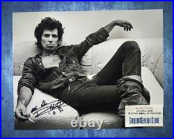 Keith Richards Hand Signed Autograph 11x14 Photo COA The Rolling Stones