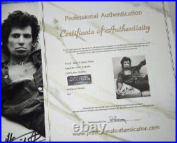 Keith Richards Hand Signed Autograph 11x14 Photo COA The Rolling Stones