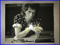Keith Richards Hand Signed Autograph 8x10 Photo COA Rolling Stones