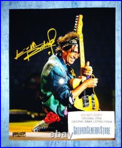 Keith Richards Hand Signed Autograph 8x10 Photo COA Rolling Stones NO US TARIFFS
