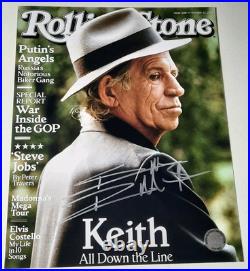 Keith Richards Photo Auto Autograph 8x10 Hand Signed With COA Rolling Stones