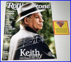 Keith Richards Photo Auto Autograph 8x10 Hand Signed With COA Rolling Stones