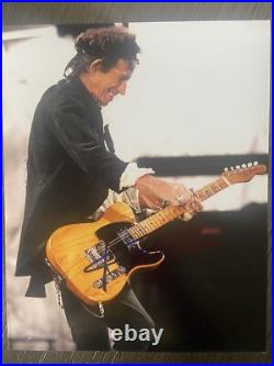 Keith Richards Rolling Stones 8x10 Signed Photo Authentic Letter Guaranteed COA