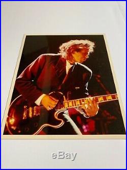 Keith Richards Rolling Stones Autographed 8 x 10 Photograph With JSA LOA