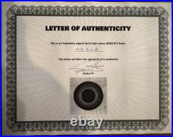 Keith Richards Rolling Stones Autographed Signature 8x10 Matte Photograph COA