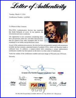 Keith Richards Rolling Stones Autographed Signed CD Authentic PSA/DNA COA