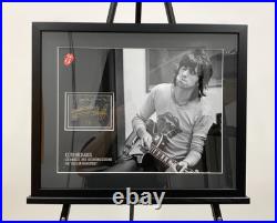 Keith Richards Rolling Stones Autographed Signed Framed Photo AMCo LOA 29679