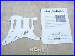 Keith Richards Rolling Stones Autographed Signed Guitar Pickguard PSA Certified