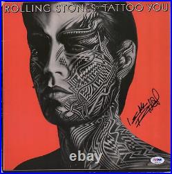 Keith Richards Rolling Stones Autographed Tattoo You Album JSA
