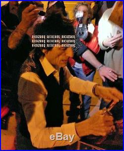 Keith Richards Rolling Stones Beautifully Autographed Tattoo You! Photos Proof