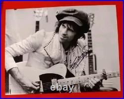 Keith Richards Rolling Stones Signed Autographed 11x14 Photo REAL Epperson LOA