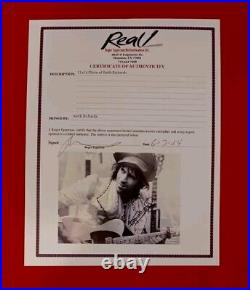 Keith Richards Rolling Stones Signed Autographed 11x14 Photo REAL Epperson LOA