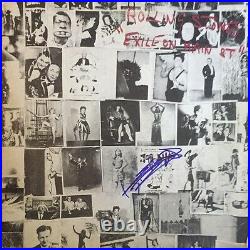 Keith Richards Rolling Stones Signed Autographed Exile on Main St. Vinyl Album