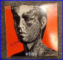 Keith Richards Rolling Stones Signed Autographed Tattoo You Vinyl Album