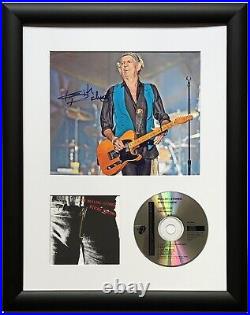 Keith Richards / Rolling Stones / Signed Photo / Autograph / Framed / COA