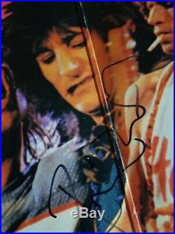 Keith Richards & Ronnie Wood Rolling Stones Beautifully Autographed Lp! Photos