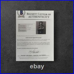 Keith Richards Signed 16x12 Photo Beckett LOA A38087