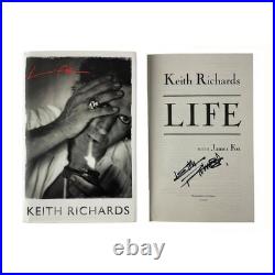 Keith Richards Signed 2010 First Edition Autobiography (UK)
