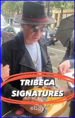Keith Richards Signed Autograph 11x14 Photo Rolling Stones Guitar BAS COA NY X2