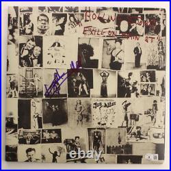 Keith Richards Signed Autograph Album Record Rolling Stones Exile On Main Street