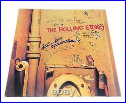 Keith Richards Signed Autograph The Rolling Stones Vinyl Album Proof Beckett BAS