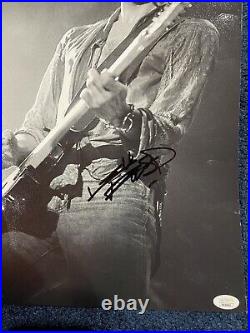 Keith Richards Signed Autographed 12 By 17 Photo JSA Rolling Stones Great Pose