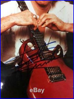 Keith Richards Signed Coa Photo Rolling Stones Original Autograph