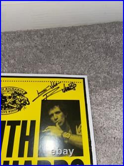 Keith Richards Signed Live At The Palladium 7.5 X 12 Poster Rolling Stones Bas