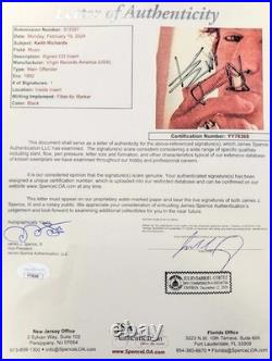 Keith Richards Signed Main Offender CD Rolling Stones JSA LOA